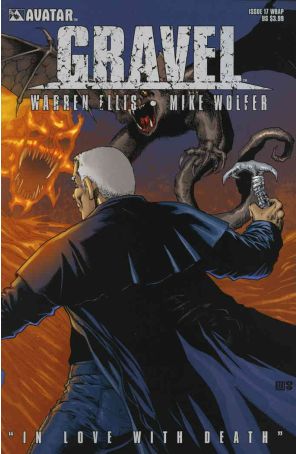 Gravel 17A published by Avatar with cover art by Mike Wolfer