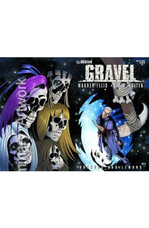 Gravel 21A published by Avatar with cover art by Mike Wolfer