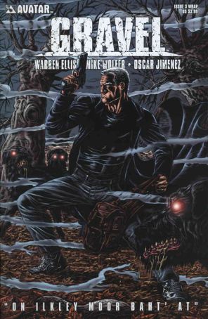 Gravel 3A published by Avatar with cover art by Raúlo Cáceres