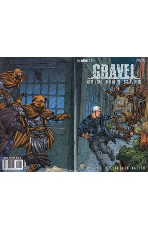 Gravel 4A published by Avatar with cover art by Oscar Jimenez