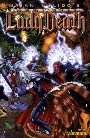 Medieval Lady Death 8C published by Avatar