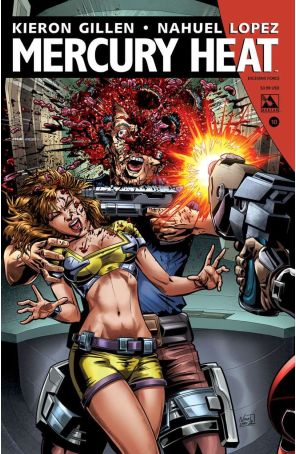 Mercury Heat 10B published by Avatar with cover art by Nahuel Lopez