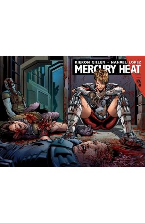 Mercury Heat 7A published by Avatar with cover art by Nahuel Lopez