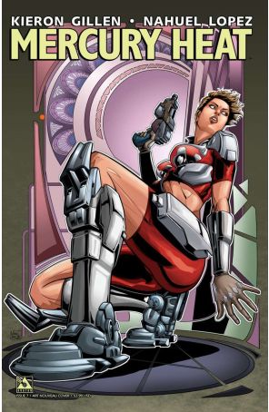 Mercury Heat 7B published by Avatar with cover art by Nahuel Lopez