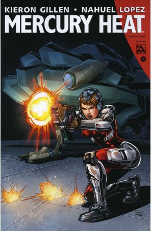 Mercury Heat 8 published by Avatar with cover art by Nahuel Lopez