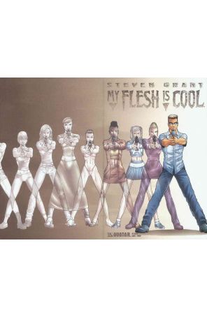 My Flesh is Cool 1A published by Avatar with cover art by Jacen Burrows