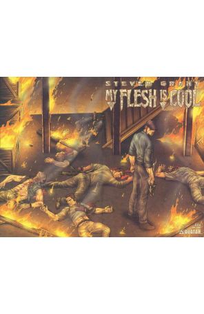 My Flesh is Cool 3A published by Avatar with cover art by Jacen Burrows