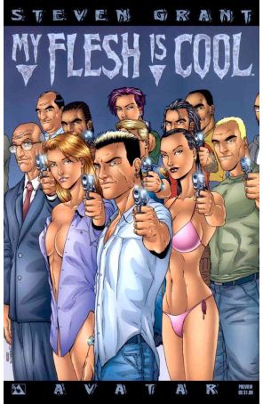 My Flesh is Cool Ashcan 1 published by Avatar
