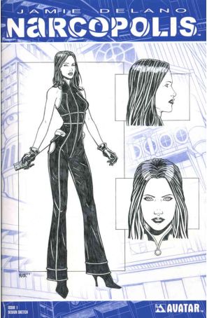 Narcopolis (Jame Delano's) 1C published by Avatar with cover art by Jeremy Rock