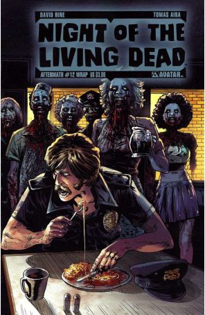 Night of the Living Dead: Aftermath (2nd Series) 12A published by Avatar with cover art by German Erramouspe