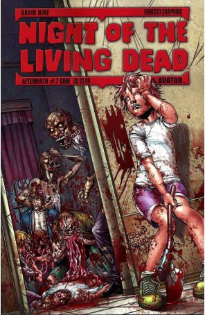Night of the Living Dead: Aftermath (2nd Series) 7B published by Avatar with cover art by Pow Rodrix