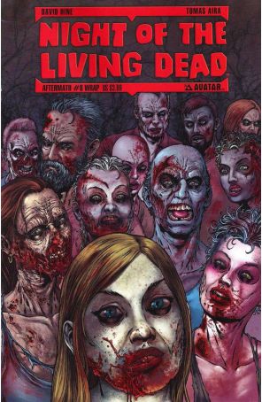 Night of the Living Dead: Aftermath (2nd Series) 8A published by Avatar with cover art by Matt Martin