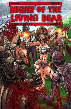 Night of the Living Dead: Aftermath (2nd Series) 8B published by Avatar with cover art by Matt Martin