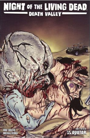 Night of the Living Dead: Death Valley 4 published by Avatar with cover art by Michael Dipascale