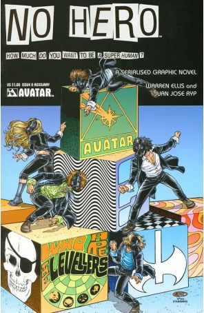 No Hero 0E published by Avatar with cover art by Juan Jose Ryp