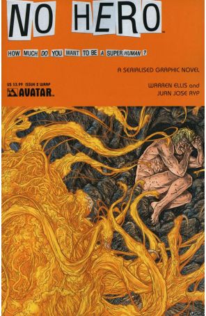 No Hero 2A published by Avatar with cover art by Juan Jose Ryp