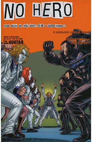 No Hero 2C published by Avatar with cover art by Juan Jose Ry