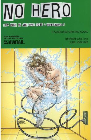 No Hero 4C published by Avatar with cover art by Juan Jose Ryp