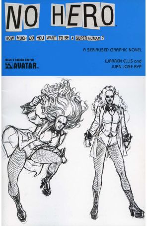 No Hero 5B published by Avatar with cover art by Juan Jose Ryp