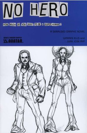 No Hero 6B published by Avatar with cover art by Juan Jose Ryp