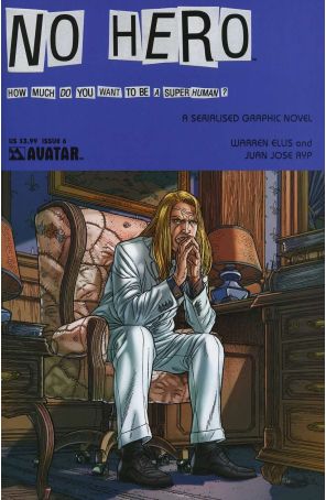 No Hero 6 published by Avatar with cover art by Juan Jose Ryp