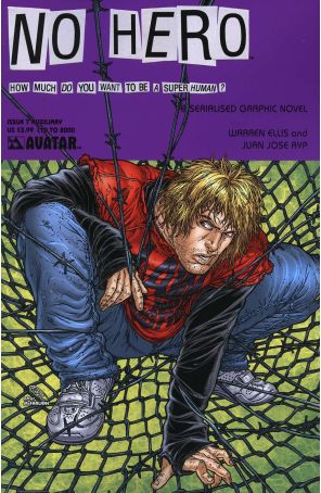 No Hero 7C published by Avatar with cover art by Juan Jose Ryp