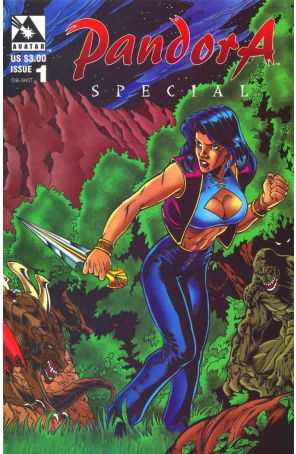 Pandora Special 1 published by Avatar with cover art by Kevin Sharpe
