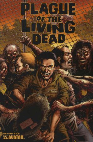 Plague of the Living Dead 4E published by Avatar with cover art by Dheeraj Verma