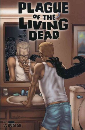 Plague of the Living Dead 4F published by Avatar with cover art by Dheeraj Verma