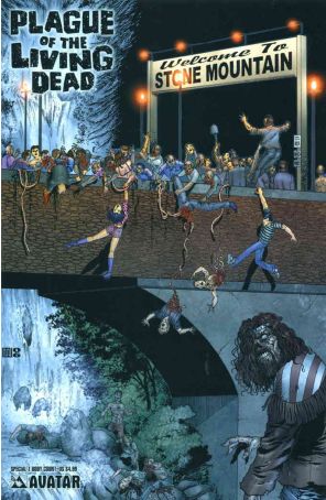 Plague of the Living Dead Special 1C published by Avatar with cover art by Mike Wolfer