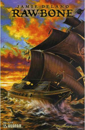 Rawbone 1A published by Avatar with cover art by Felipe Massafera