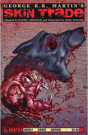 Skin Trade 2B published by Avatar with cover art by Mike Wolfer