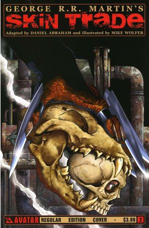 Skin Trade 2 published by Avatar with cover art by Mike Wolfer