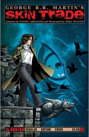 Skin Trade 4 published by Avatar with cover art by Mike Wolfer