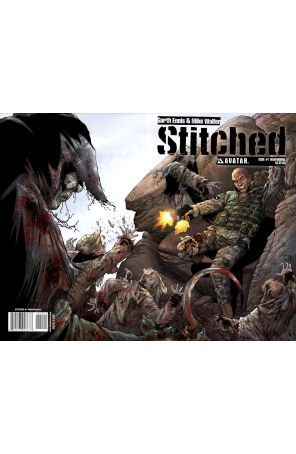 Stitched 1A published by Avatar with cover art by Mike Wolfer