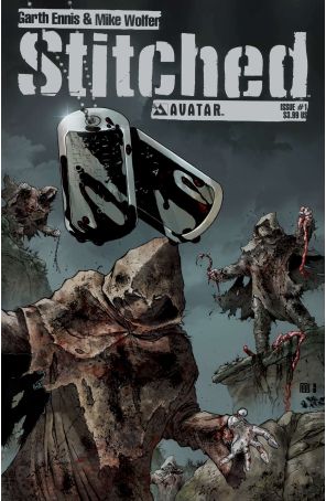 Stitched 1 published by Avatar with cover art by Mike Wolfer