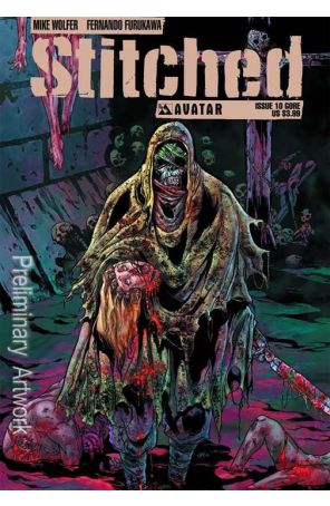 Stitched 10B published by Avatar with cover art by Fernando Heinz Furukawa