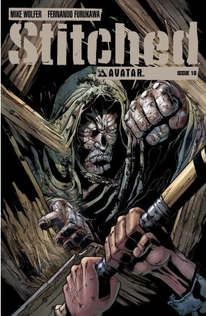 Stitched 10 published by Avatar with cover art by Fernando Heinz Furukawa