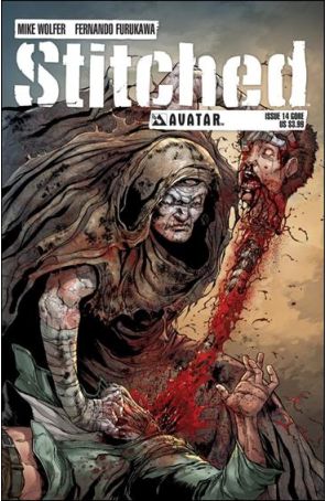 Stitched 14B published by Avatar with cover art by Fernando Heinz Furukawa
