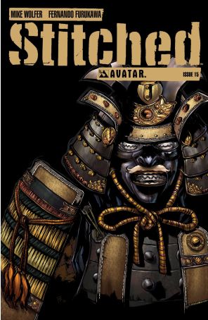 Stitched 15 published by Avatar with cover art by Fernando Heinz Furukawa