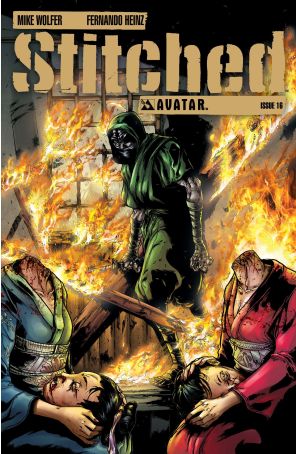 Stitched 16 published by Avatar with cover art by Fernando Heinz Furukawa