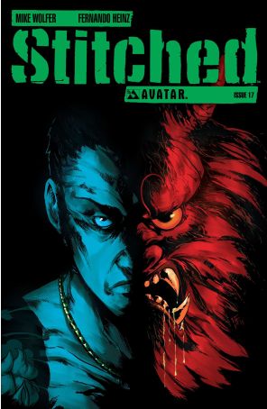 Stitched 17 published by Avatar with cover art by Fernando Heinz Furukawa