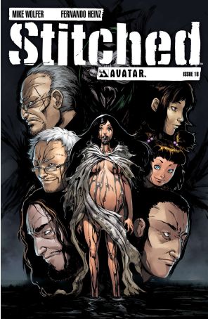 Stitched 18 published by Avatar with cover art by Fernando Heinz Furukawa