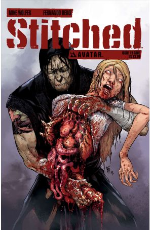Stitched 19B published by Avatar with cover art by Fernando Heinz Furukawa