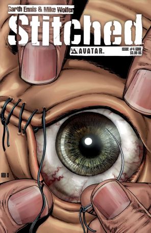 Stitched 4B published by Avatar with cover art by Mike Wolfer