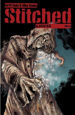 Stitched 4 published by Avatar with cover art by Mike Wolfer