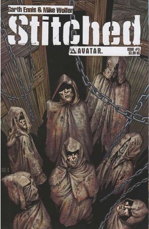 Stitched 5 published by Avatar with cover art by Mike Wolfer