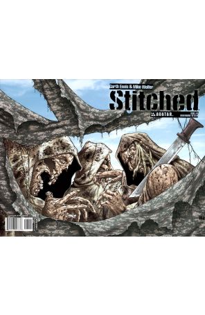 Stitched 6A published by Avatar with cover art by Mike Wolfer