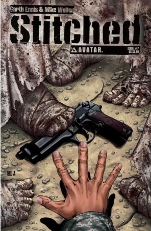 Stitched 7 published by Avatar with cover art by Mike Wolfer