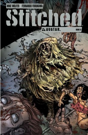 Stitched 8 published by Avatar with cover art by Fernando Heinz Furukawa